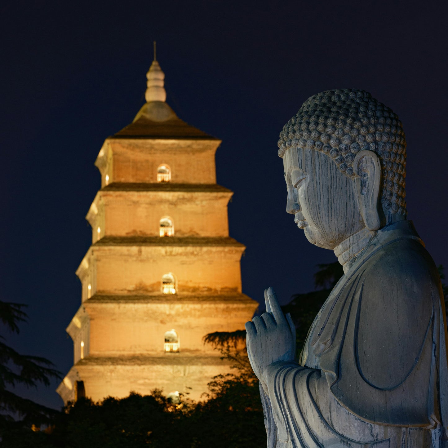 Xi'An Classic City Tour|City Wall+Yongning Gate+Bell Tower+Drum Tower+Muslim Street+Mosque+Big Goose Pagoda