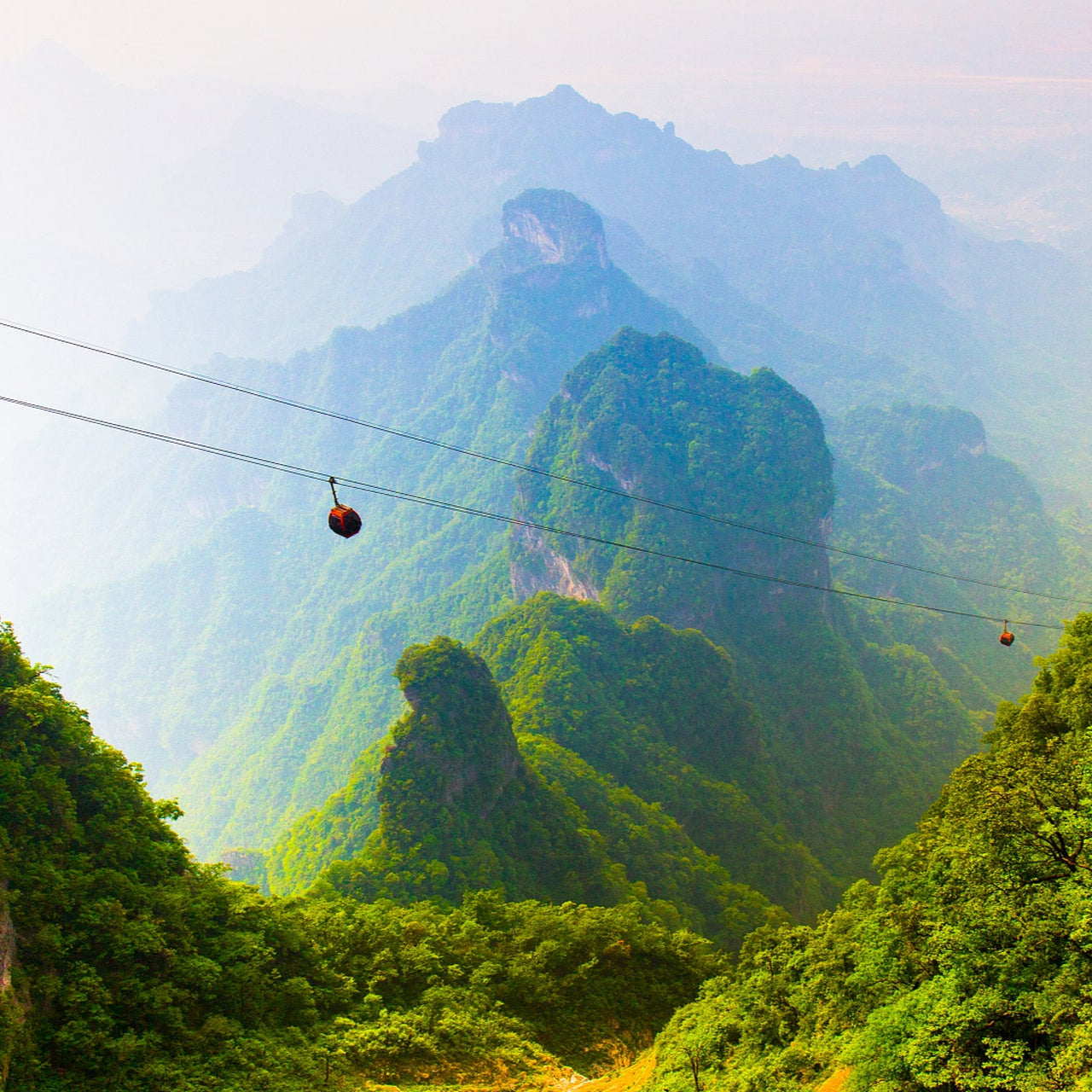Zhangjiajie Tianmen Mountain National Forest Park Day Tour